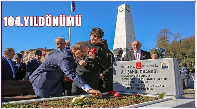 Ordu'da da etkinliklerle anıldı