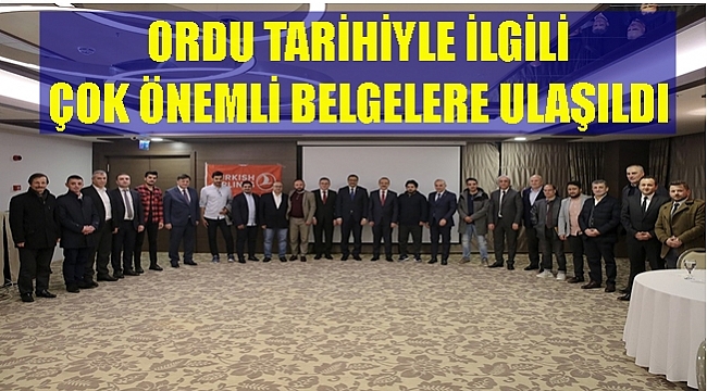 Ordu tarihini değiştirecek belgeler