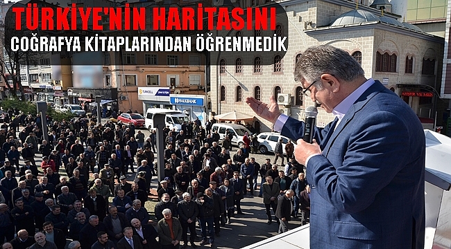 Şahin Perşembe&#039;de halka hitap etti