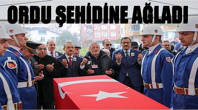 Şehit Astsubay Burçin Damcı cennete uğurlandı