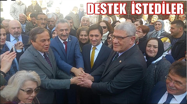 TORUN İLE DERVİŞOĞLU BİRLİKTE DESTEK İSTEDİ