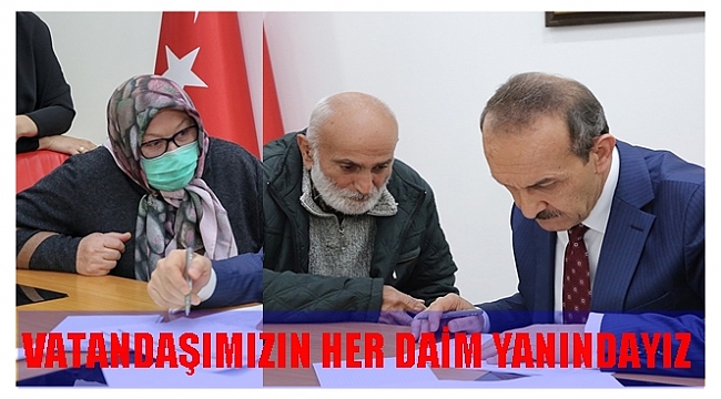Vali Yavuz dertlere derman oluyor