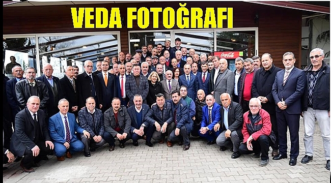 Veda yemeğinde duygu dolu anlar yaşandı