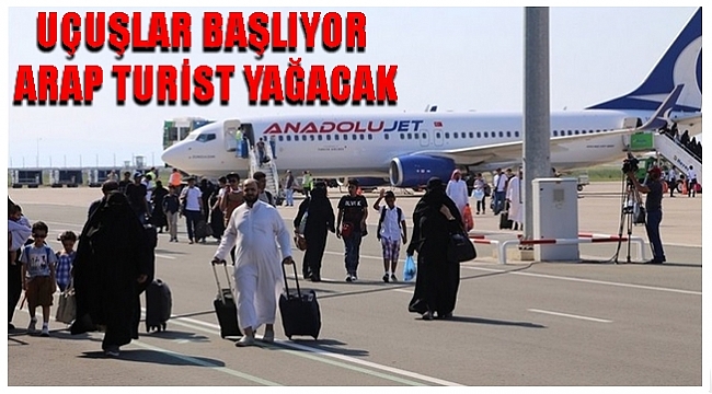 5 Bin Arap Turist Bekleniyor