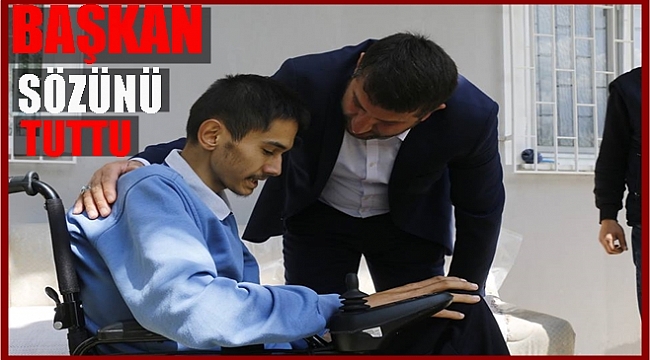 Başkan Türkcan Tolga'nın isteğini yerine getirdi