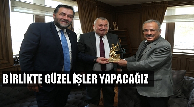 Enginyurt ve MHP Yönetimi Başkan Güler'i ziyaret etti