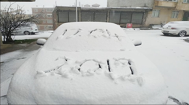 Ordu&#039;da 17 Nisan&#039;da kar yağdı