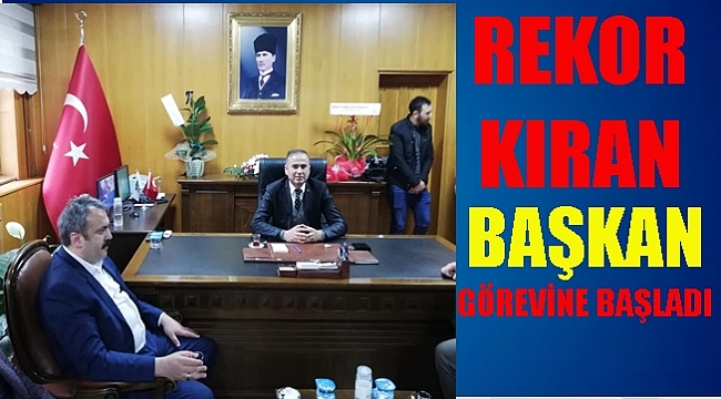 Yalçuva görevi Hatipoğlu'ndan devraldı