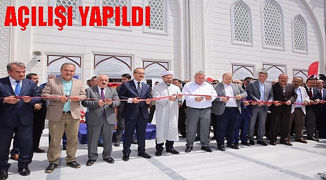 Açılışları Diyanet İşleri Başkanı Erbaş yaptı