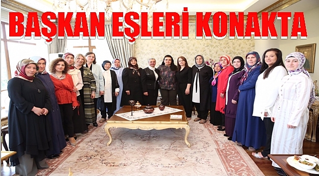 Bayan Yavuz Başkan Eşlerini Ağırladı