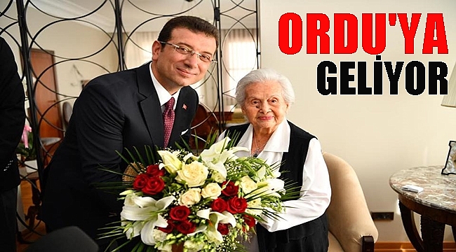 İmamoğlu Ordulularla bayramlaşacak