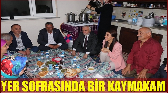 Kaymakam Nursel Özdemir gönüllere dokunuyor