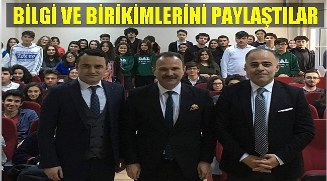 Ordu Anadolu Lisesi Bilen ve Ata'yı ağırladı