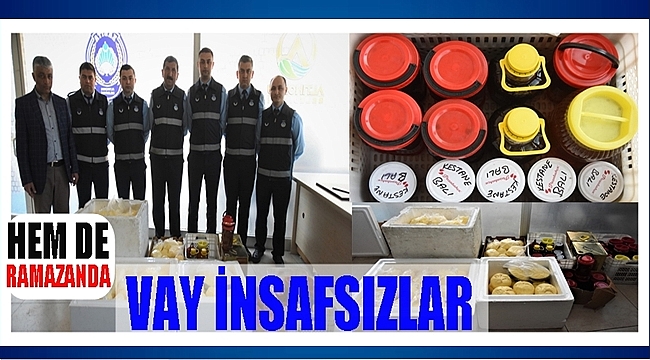 Pazarda sahte yağ bal operasyonu