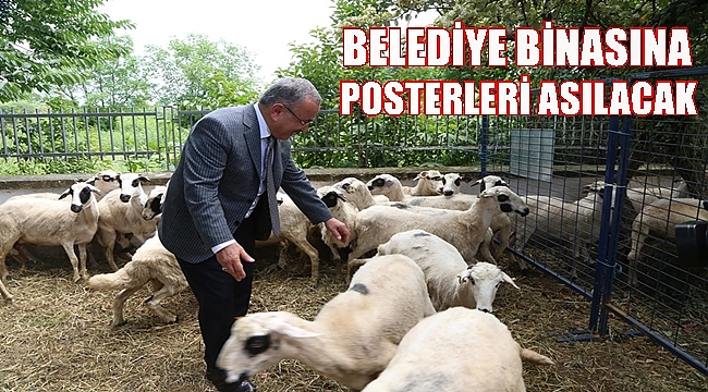 Başkan Güler belediyeye kimin posterlerini asacak