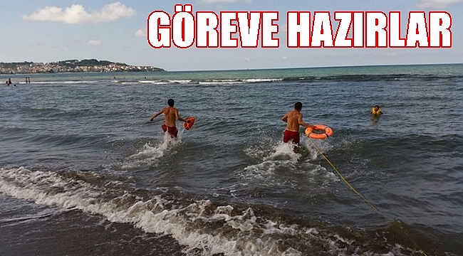 Cankurtaranlar 13 plajda hazır kıta bekleyecek