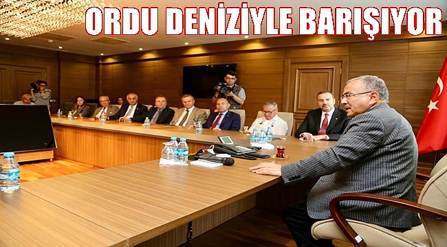 Güler: Akdeniz- Karadeniz yolu Ordu'yu canlandıracak