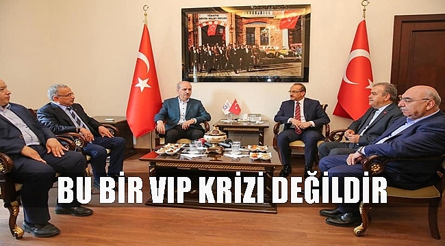 Kurtulmuş&#039;tan VIP açıklama