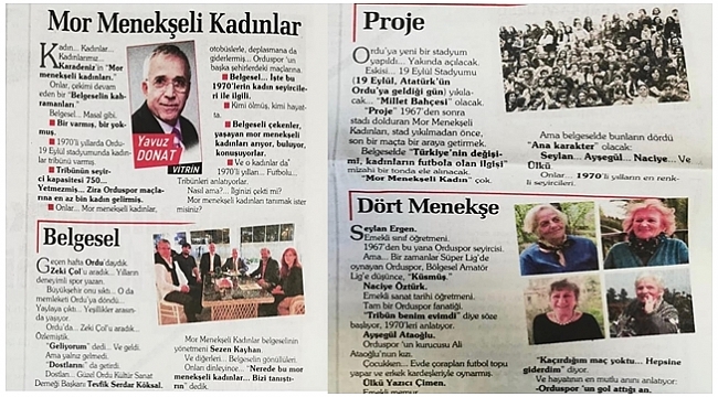 Yavuz Donat&#039;ın Ordu izlenmimleri...