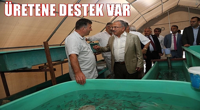 Başkan Güler üreticinin yanında