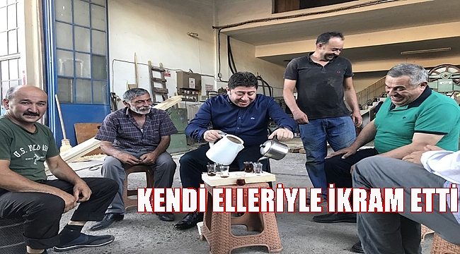 Başkan Tören'in makamı gönüller ve sokaklar oldu