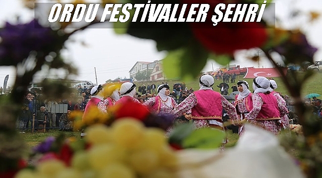Çambaşı'nda Festival Vardı