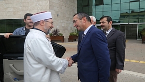 Erbaş'tan Akdoğan'a hayırlı olsun ziyareti