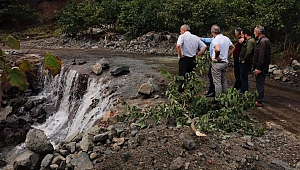 Ordu Büyükşehir afet bölgesinde