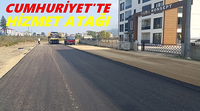 Cumhuriyet Mahallesi&#039;nde trafik rahatlayacak