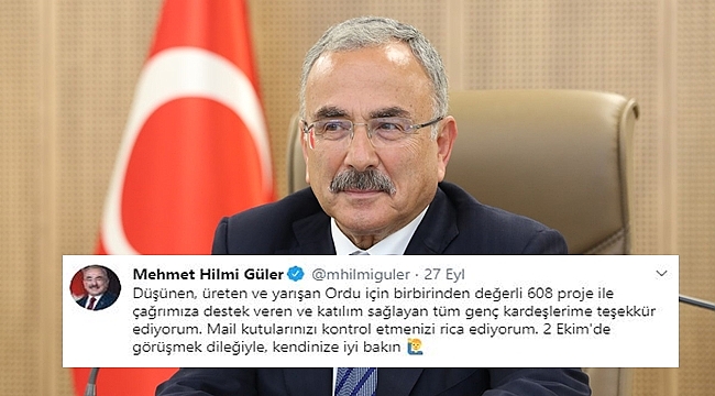 Ordu'da 608 proje açıklanacak