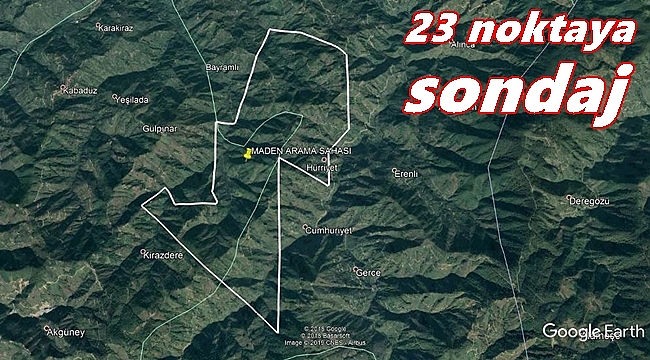 Ordu'da maden aranacak