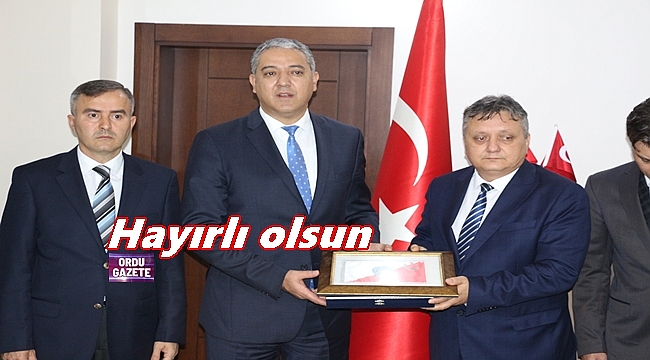 Ordu Emniyet Müdürü Doğu Ateş görevine başladı.