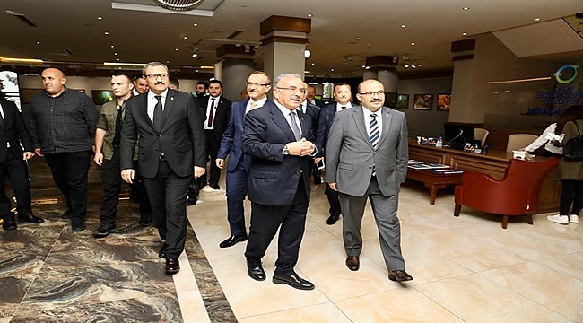 Bölge Valileri Başkan Güler'in misafiri oldu