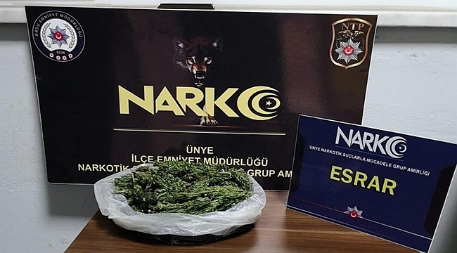 Ordu&#039;da narkotik timleri göz açtırmıyor