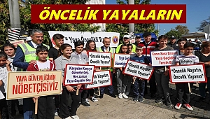 Ordu'da 'Yaya Geçidi Nöbeti' etkinliği