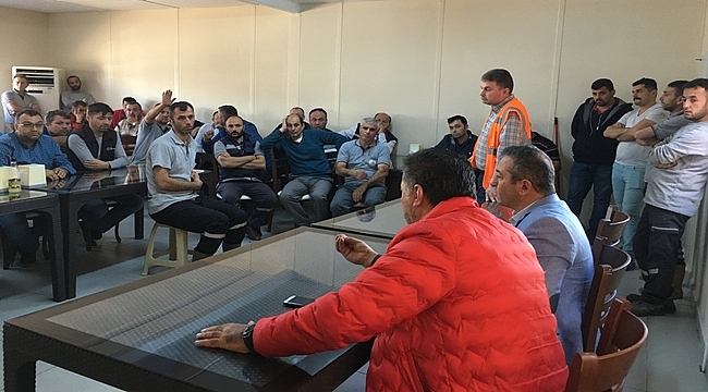 Altınordu iş sağlığı ve güvenliğine önem veriyor