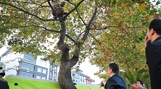 İntiharı Başkan Tören önledi