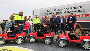 Mobil Trafik Eğitim Tır'ı Ordu'da