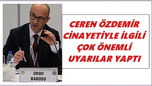 Baro Başkanı Poyraz, cinayetle ilgili önemli uyarılarda bulundu
