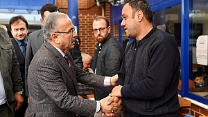 Başkan Güler güne ziyaretle başladı