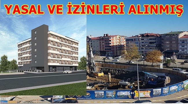 Şanlıtürk: Tüm yasal izinler alınmış olup inşaatımız devam etmektedir