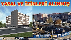 Şanlıtürk: Tüm yasal izinler alınmış olup inşaatımız devam etmektedir