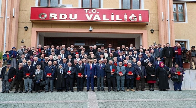 78 Gaziye Madalya ve Beratları Törenle Tevcih Edildi
