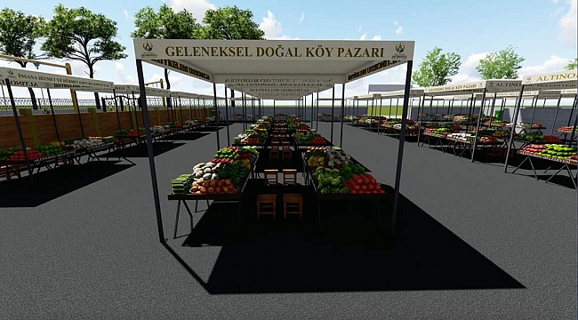 Altınordu'dan Doğal Köy Pazarı