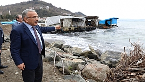 Başkan Güler balıkçılara da elini uzattı