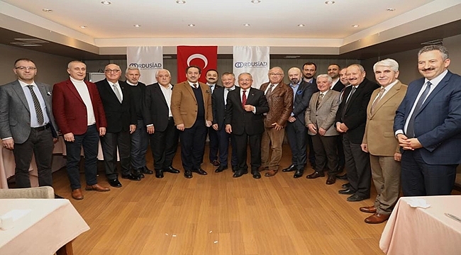 Başkan Güler ORDUSİAD ile Ordu'yu konuştu