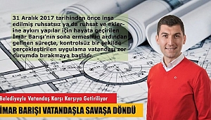Başkan Tepe: Bakanlık, belediye ile vatandaşı karşı karşıya getiriyor