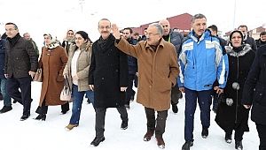 Ordulular Çambaşı'nda Kar Festivali' nde eğlendiler