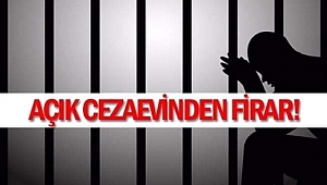 Cezaevinden firar etti