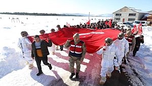 Mesudiye Kar Festivalinde Renkli Görüntüler Vardı